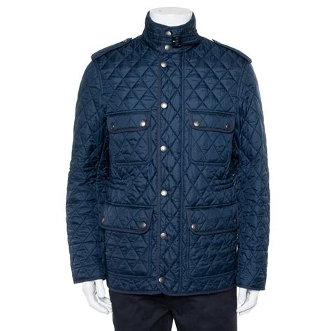 Burberry Burberry Brit Russell Quilted Jacket Navy 